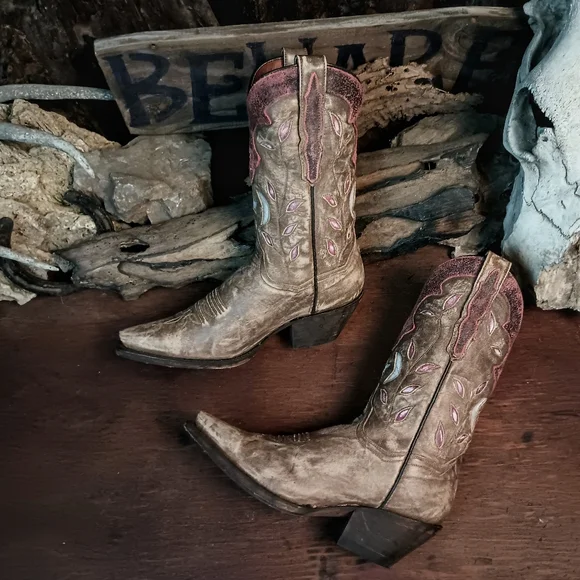 Dan Post cowboy boots 7M - Picture 4 of 10